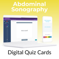 Abdominal Sonography Digital Quiz Cards